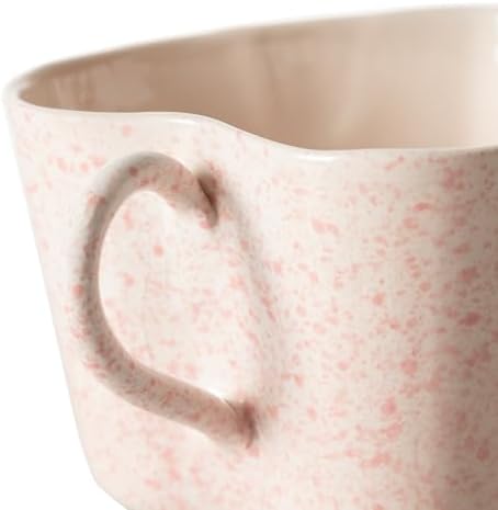 .concept El Yapımı Kalp Kupa Pembe 145 Mililitre