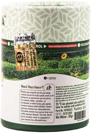 Matcha Premium Japanese Sade Toz 50 Gram
