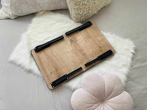 Axolotl Folding Telefon ve Tablet Bölmeli Katlanır Ayaklı Laptop Sehpası Notebook Bilgisayar Çalışma Masası