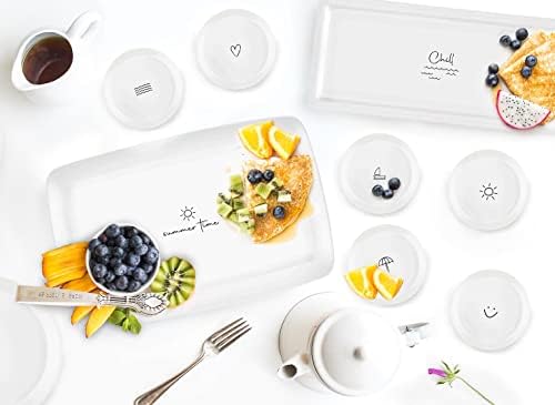 The Mia Summertime Dikdörtgen Servis - 35 x 16 cm