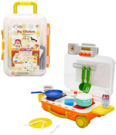 Chef Çekçekli Bavul Mutfak Seti 24 Parça