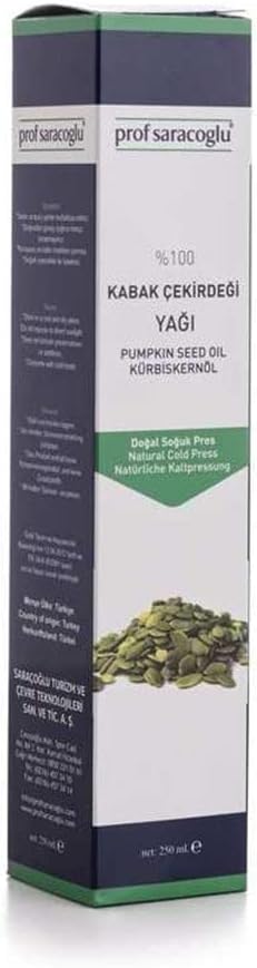 Prof Saracoglu Soğuk Pres Kabak Çekirdeği Yağı 250ml
