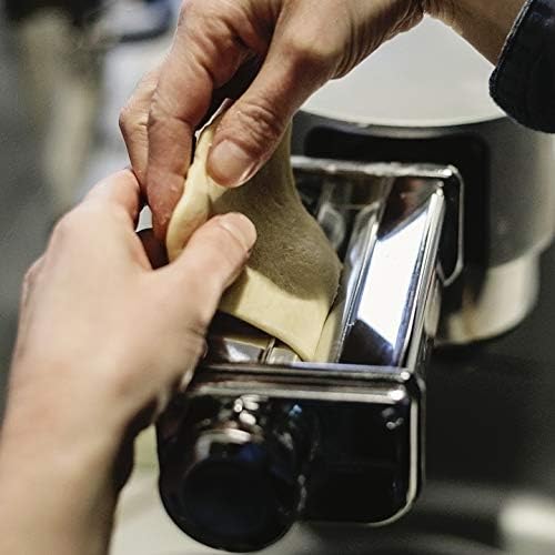 Hamur Açma Aparatı Lasagne Roller KAX980ME - Mutfak Şefi Aksesuarı, 9 Kademeli Ayar, Paslanmaz Çelik (Chef Mutfak Makineleri, KCL, Titanium,, kMix ile uyumlu)