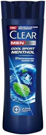 Clear Men Kepeğe Karşı Etkili Şampuan Cool Sport Menthol 350 ml