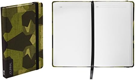 PT320C Pattern Kamuflaj Desenli Defter Çizgisiz