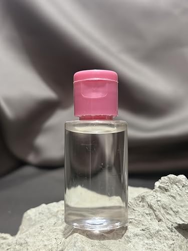 100 Adet 30 ML Boş Plastik Şişe OM80 Pembe Kapak