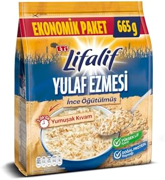 Eti Lifalif İnce Öğütülmüş Yulaf Ezmesi 665 g