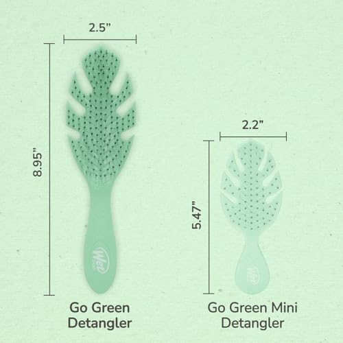 Wet Brush Go Green Detangler Saç Fırçası Yeşil