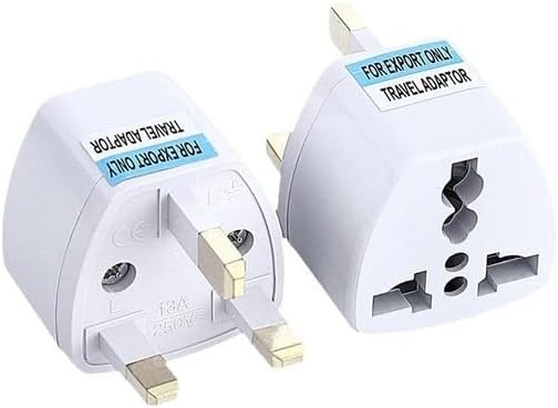 Amerikan, İngiltere,, Hong Kong, Irlanda, Kıbrıs Seyahat Fişi Adaptörü Tip G Plug Adapter Üniversal 3 Pinli İngiliz Fiş Tersi 1 Adet ES5150