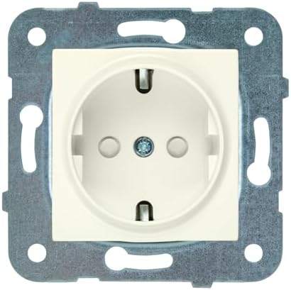 Krem Top Priz Çocuk Korumalı