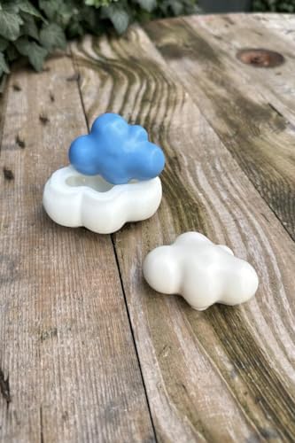 Concept Bubble Bulut 3D Mum Kalıbı (Silikon)