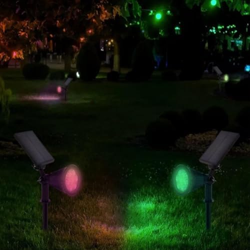 Güneş Enerjili Renk Değiştiren 7 Ledli Bahçe Aydınlatma/GT-SL04