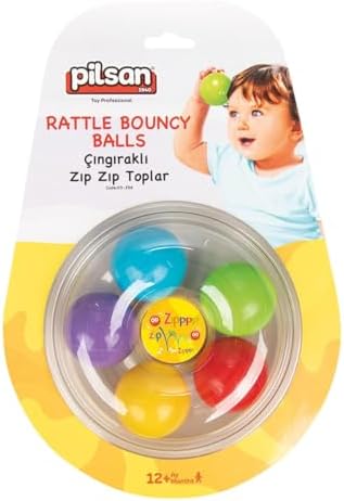 3356 Çıngıraklı Zıp Zıp Toplar (Yeni), Çok Renkli