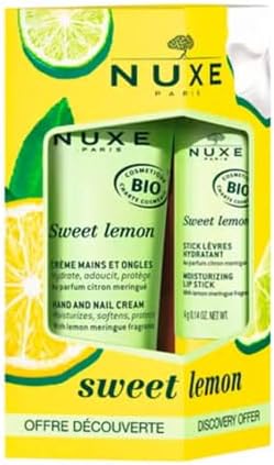 Nuxe Sweet Lemon Nemlendirici ve Koruyucu Stick Dudak Kremi 4 g & El Kremi 30 ml
