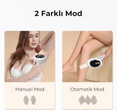 Hakopro IPL Buz Lazer Epilasyon 999.999 Otomatik ve Manuel Atış Cilt Gençleştirici ve Akne Giderici Mod