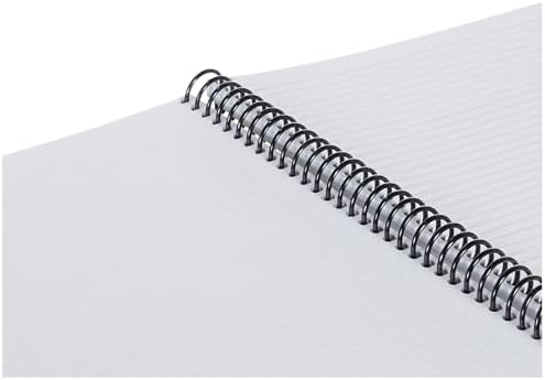 Pastel Serisi, A4, 6 Konulu (3 Kareli, 3 Çizgili) 180 Yaprak PP Kapaklı Spiralli Defter, Sarı