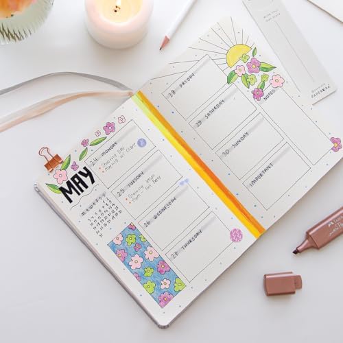 A5 Bullet Journal Noktalı Defter 140 gr. 80 Yaprak Velvet