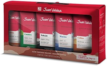 Juan Valdez Premium Selection Öğütülmüş Kahve Tadım Seti, 350g