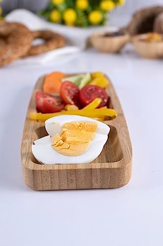 Bambum Ganberi 3 Bölmeli Çerezlik & Sosluk