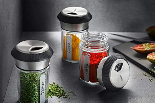 Dispenseri ile Baharat Konteyneri