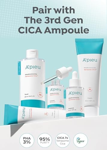 A'PIEU Madecassoside Tetrasome Cica Krem Hassas Ciltler İçin, 50ml