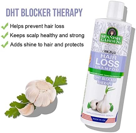 Spanish Garden Organik Sarımsak Ve Ginko Şampuanı 450 Ml