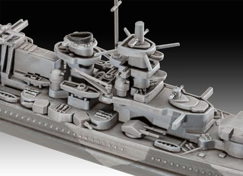 Model Set Battleship Gneisenau