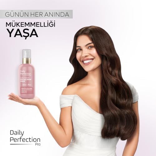 DAILY PERFECTION PRO Onarıcı Bakım Keratin&Collagen Içerikli Sıvı Saç Bakım Kremi 200 Ml
