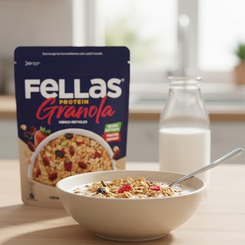 Fellas Protein Granola Kırmızı Meyveler 270 gr
