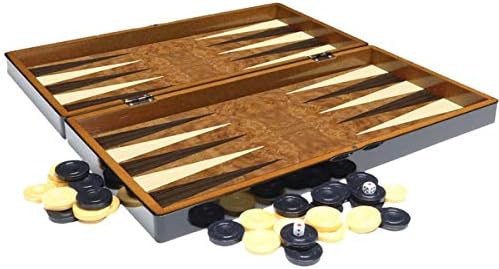 Klasik Ahşap Tavla Rose