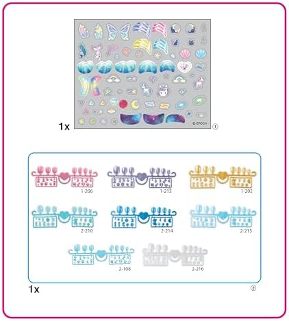 EPOCH AN Yıldız ve Unikorn Yedek Kit