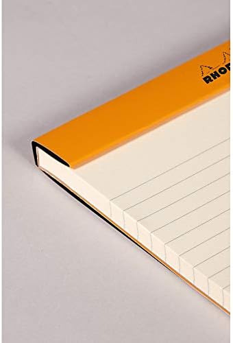 Çizgili İki Renk Kapaklı Bloknot, Siyah, 210x297 mm