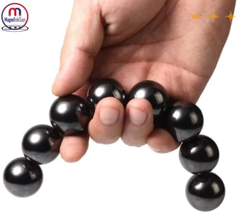 Şeklinde Manyetik Topu Ø20 mm – 10 Adet Küre Mıknatıs, Giderici ve Hobi Mıknatısı – Ofis, Ev ve Eğitim Kullanımı İçin Eğlenceli Manyetik Oyuncak