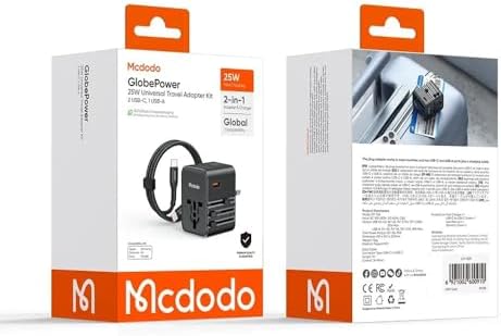 CP-3260 25W Typec Typec Kablolu Seyahat Adaptörü