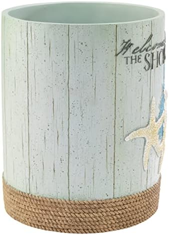 - Çöp Sepeti, Dekoratif Çöp Kovası, Kıyıdan Esinlenen Banyo Dekoru (Beachcomber Koleksiyonu)