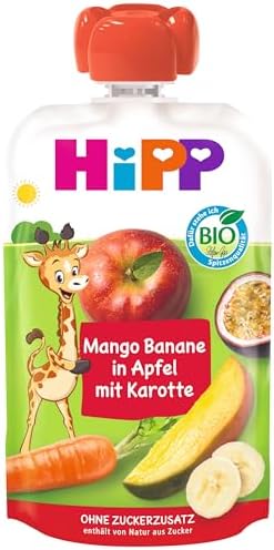 HiPP Organik Havuçlu Karışık Meyve Püresi 100 gr