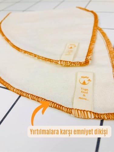 (5 adet) Yıkanabilir, Kumaş Kahve Filtresi (no:4) Ağartılmamış%100 Ham Pamuk, Organik, Ekolojik Filtre no:4 (no:4.5)