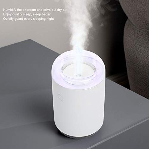 Hava Nemlendirici, Taşınabilir Nemlendirici, Klima 255ml Ofis Toplantı Odaları için(Beyaz)