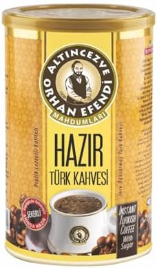 Efendi Hazır Türk Kahvesi Şekerli Teneke 250 Gr