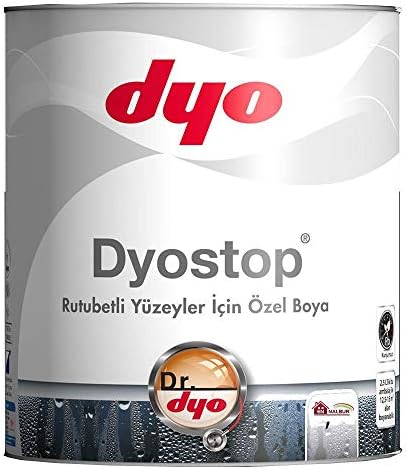 Dyostop Rutubet ve Nem Boyası 2,5 Litre Orjinal Garantili Ücretsiz Kargo