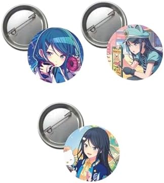 Ms Major Selection Hatsune Miku Pjsekai Sekai Colorful Buton Rozet 3 Adet 37Mm Hoshino Ichika