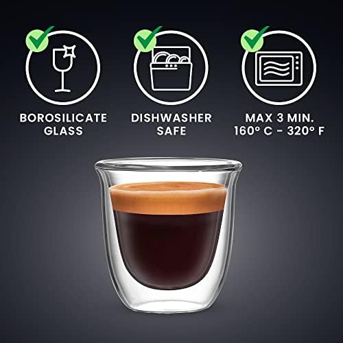 - Firenze Çift Duvarlı Cam Bardak 80Ml 2'Li Set