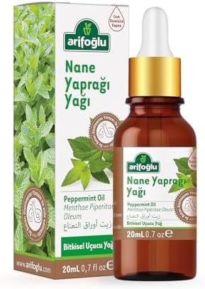 Arifoğlu Nane Yaprağı Yağı 20ml – Ferahlatıcı ve Canlandırıcı Nane Yağı | Arifoğlu Peppermint Leaf Oil 20ml – Refreshing and Invigorating Peppermint Oil