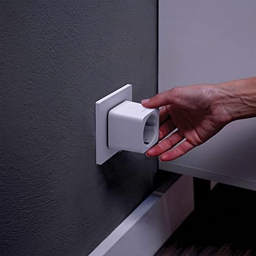 Hue Hue ışık sistemleri için akıllı priz, lambaları kontrol etmek için akıllı priz, sesli kumanda ve her yerden uygulama ile uyumlu, beyaz