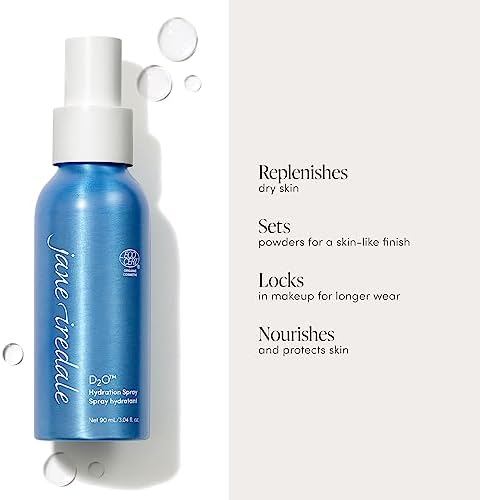 Jane Iredale D₂O Hydration Spray Natural-Nemlendirici ve Sabitleyici Spray 1 Paket (1 x 90 ml)