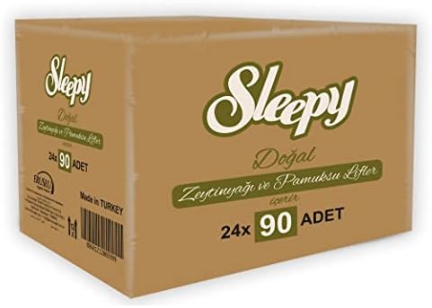 Sleepy Doğal Zeytinyağlı Islak Havlu (24 X 90 Adet)
