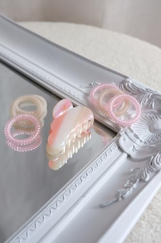 invisibobble CloudPOP Hediye Değeri Seti - Spiral Saç Bağları ve Pençe Klips Seti, Gündüzden Geceye Şık Updos için - Tüm Saç Tipleri İçin Sağlıklı Saç Aksesuarları Seti - Kadınlar ve Kızlar için