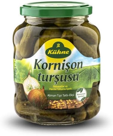 Kühne Alman Tipi Kornişon Turşusu 350 ml