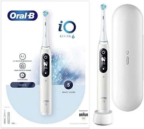 Oral-B iO - 6 Beyaz Şarjlı/Elektrikli Diş Fırçası