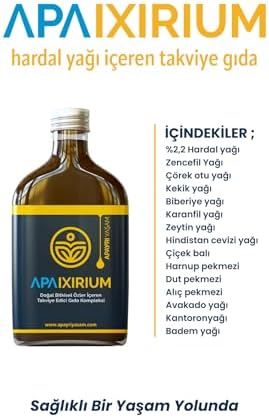 Apayrı Yaşam İXİR200 Bio Şurup Konsantresi%100 Bitkisel Iksir Apaixirium 200 ML